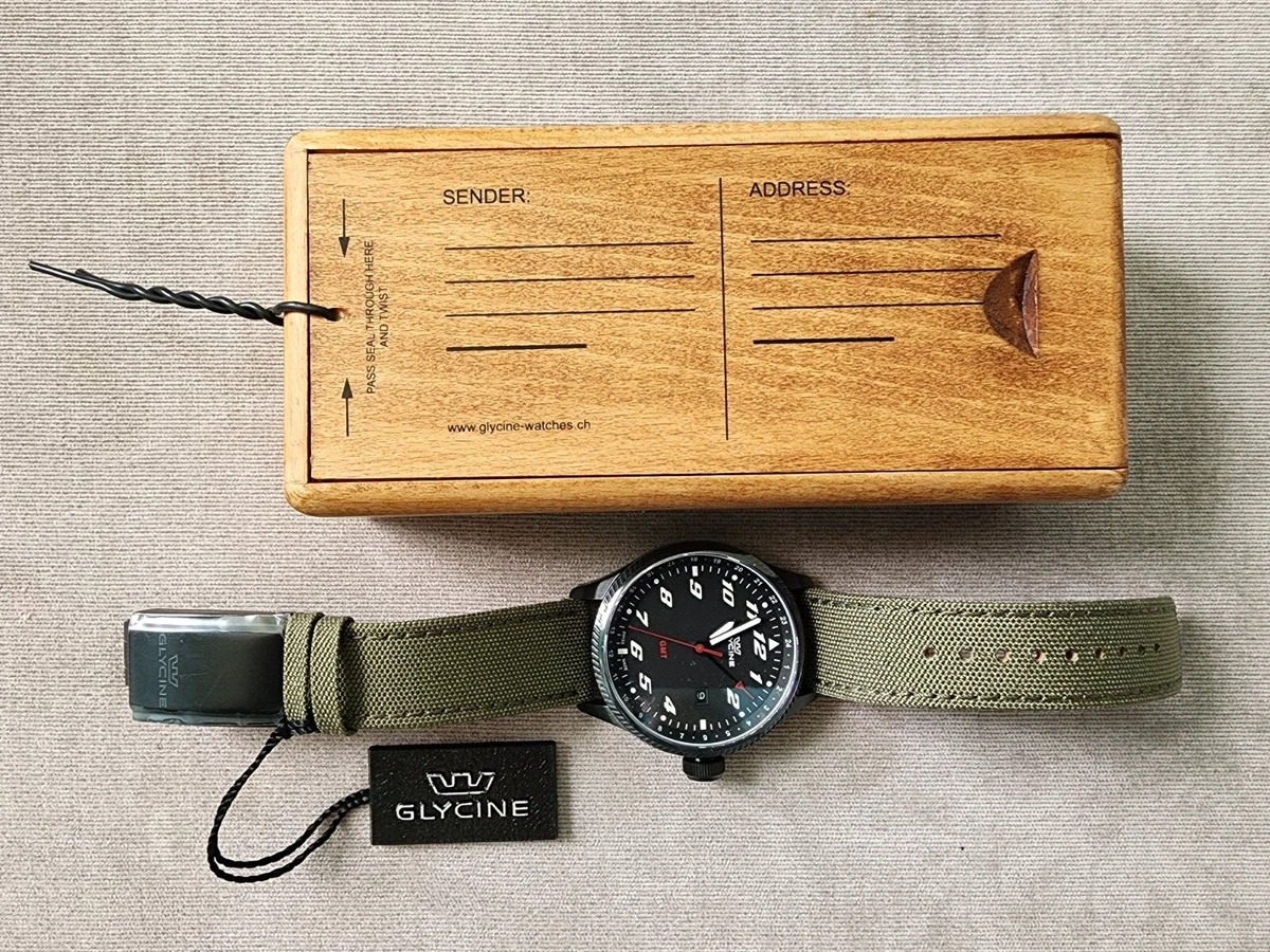 Glycine Airman GMT Wristwatches for sale | eBay