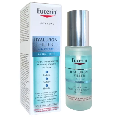 Eucerin Hyaluron Filler 3x Effect Ultra Light Moisture Booster 30ml Exp.12/2026 - Image 1 of 2