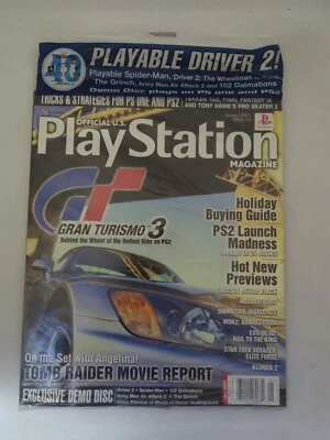 OFFICIAL US PLAYSTATION MAGAZINE January 2001 - Issue 40 SEALED with Demo Disc - Image 1 of 4