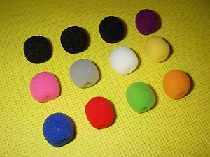 12X Lavalier Microphone Foam Windscreen for AKG Audix Audio Technica Shure Sony - Picture 1 of 2