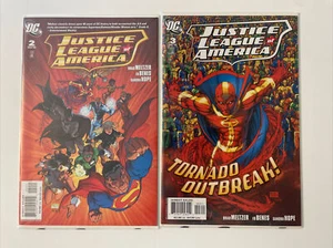 DC Comics Justice League of America (2006) #2 & #3 Brad Meltzer Ed Benes. - Picture 1 of 3