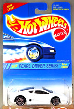 1994 Hot Wheels International Card JAGUAR XJ220 Dark Blue w/Gold Lace Spoke #203