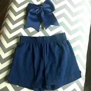 Blue Cheer shorts size XS 6 and hair bow Excellent Condition - Picture 1 of 4