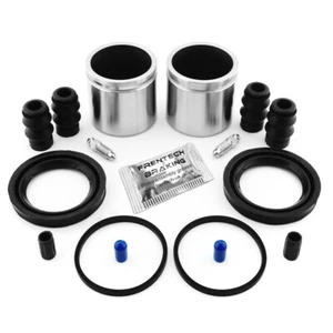 2x Front Brake Caliper Repair Kits & Pistons For Fiat Fiorino (2008-2021) - Picture 1 of 8