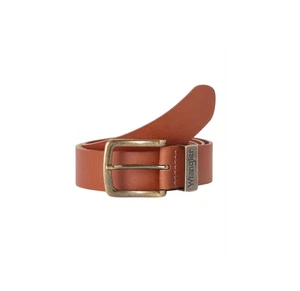 Cintura in vera pelle Wrangler color cuoio - Imagen 1 de 3