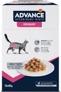 Advance Veterinary Diets Urinary Cibo Umido per Gatti Multipack 12 Bustine Da 85 - Foto 1 di 12