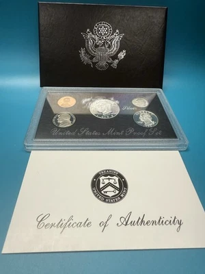 1998 United States Mint Silver Proof Set W/ COA. - Image 1 of 4