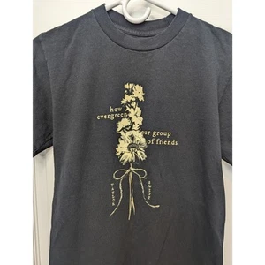 Taylor Swift Size S Evermore Shirt Rare How Evergreen Our Group Of Friends - Imagen 1 de 7