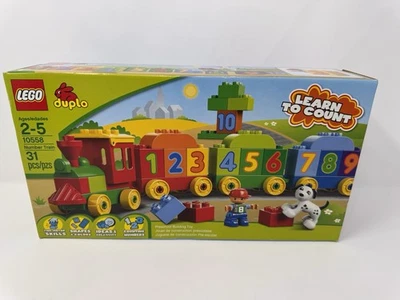 LEGO DUPLO 10558 Number Train New Sealed Retired Preschool Learn to Count - Image 1 of 4