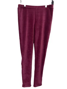 Art Class Burgundy Girls Skinny Stretch Wide Corduroy Legging Size XXL/18 New - Picture 1 of 2