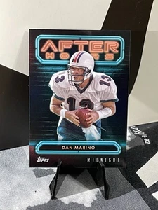 2024 Topps Midnight Football Dan Marino AH-6 After Hours Case Hit SSP Dolphins - Picture 1 of 2