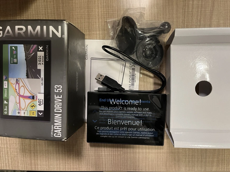 Garmin Drive 53 5" Automotive GPS with Lifetime North American Maps - Image 1 of 1