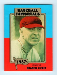 Branch Rickey 1967 Baseball Immortals Topps Executive Card #105 - Picture 1 of 2