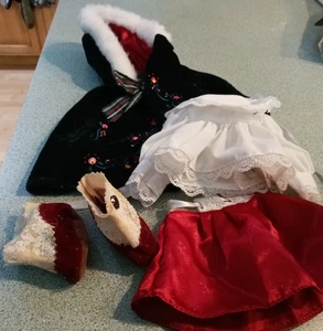 Vanderbear Wear #5552 A CHRISTMAS CAROL "Bearly In Tune" Holiday Outfit - Picture 1 of 4
