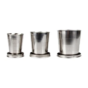 Environmental Friendly Untarnished Travel Glass Camping Hiking Gear Collapsing - Picture 1 of 11