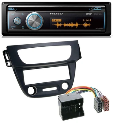 Pioneer MP3 DAB USB CD Bluetooth Autoradio für Renault Megane 3 09-14 Quadlock s - Bild 1 von 4