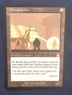 MTG 1999  URZA'S DESTINY METALWORKER FREE SHIPPING - Image 1 of 4