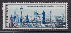 CZECHOSLOVAKIA 1979 SC#2272 USED stamp, Stamp Day. - Picture 1 of 1