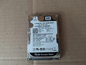WD SCORPIO BLACK WD3200BEKT-75PVMT1 320GB 7200RPM SATA-2 2.5" HDD C2-2(15) - Picture 1 of 7