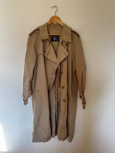 Gabardina vintage Burberry / Burberrys - Hecha en Inglaterra - Abrigo anterior a 2000 / 90 - Imagen 1 de 6