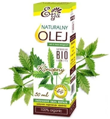 5908310446103 Naturalny Olej Konopny bio 50ml Etja