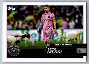 2023 Topps MLS Lionel Messi Goat #201 Short Print Variation SP Inter Miami NM
