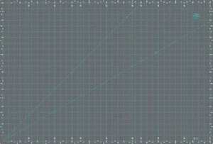 Genuine Creative Grids Self-Healing Double Sided Rotary Cutting Mat 24" x 36" - Picture 1 of 2