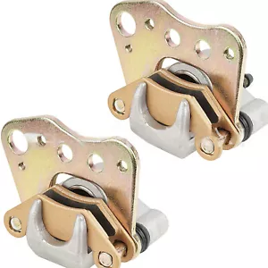 Front Brake Calipers w】Pads For Polaris Sportsman 335 400 500 600 700 4x4 6x6】 - Picture 1 of 5