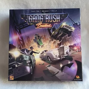 Gang Rush Breakout Board Game Strategy Mafia Car Racing Themed Teens Group Dice  - Picture 1 of 12