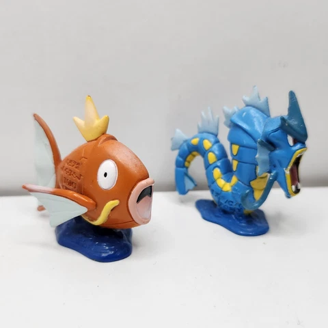 MAGIKARP & GYARADOS Pokemon TOMY CGTSJ Vintage Figures 1999 Cover