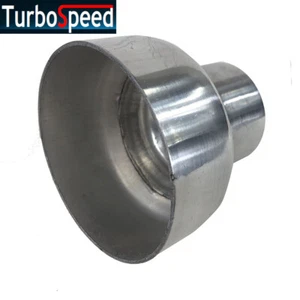 Universal 4" OD to 2.5" OD Exhaust Pipe to Component Adapter Reducer 3.7" Length - Picture 1 of 8
