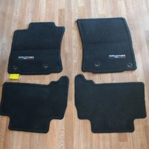 Toyota 4Runner Floor Mats Black Carpet Genuine OEM New 2013-2020 4Runner - Foto 1 di 6