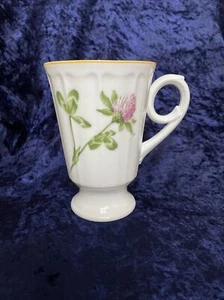 Villeroy & Boch My Garden Porcelain Pedestal Mug / Cup Made in Luxembourg - Picture 1 of 5