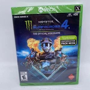 Monster Energy Supercross 4 for Xbox Series X [New Video Game] Xbox Series X - Picture 1 of 3