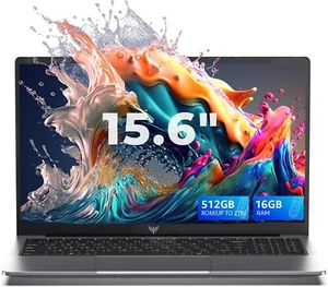 Acemagic Laptop (15.6”, Intel N97 3.6GHz, 16GB RAM, 512GB SSD, Windows 11 Pro) - Picture 1 of 8