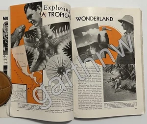 GALAPAGOS ISLANDS 1939 PACIFIC COAST EXPLORATION CRUISE PICTORIAL VELERO III USC - Picture 1 of 2