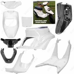 KIT 6 CARENE BIANCO + 3 NERO NEUTRO MBK BOOSTER SPIRIT BW'S ORIGINAL '88/'03 - Imagen 1 de 1