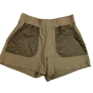 Outdoor Voices Stretch Comfort Shorts Tan - Picture 1 of 9