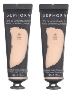 Base líquida SEPHORA Collection 2 Matte Perfection cobertura completa #10 marfil - Imagen 1 de 1