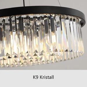 Modern Crystal Chandeliers Luxury Ceiling Light for Living Room Kitchen Hallway - Picture 1 of 10
