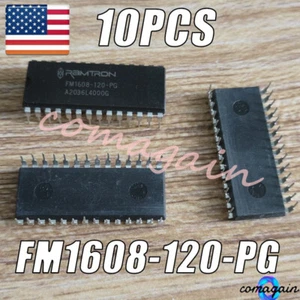10 X For Ramtron FM1608-120-P FM1608-120-PG FM1608 64Kbit FRAM NVRAM IC DIP-28 - Picture 1 of 9