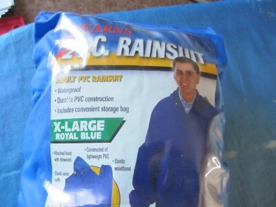Rainsuit 2 Piece Sterns Vintage Set with Bag XL - Image 1 of 3
