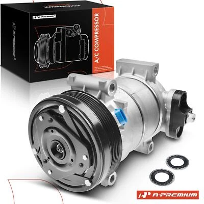 Compresor de aire acondicionado A-Premium con embrague para Chevy Blazer 1996-1998 Cadillac GMC Isuzu Foto 1 de 4