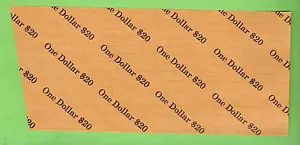 #D22.  ONE AUSTRALIAN COIN WRAPPER - $1 COINS, SMALL LETTERING - SEE DESCRIPTION - Bild 1 von 1