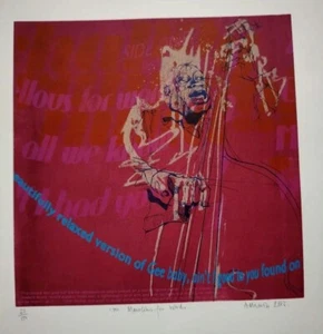 Anna Marrow "Too marvellous for words" Silkscreen edition with autograph - Picture 1 of 8