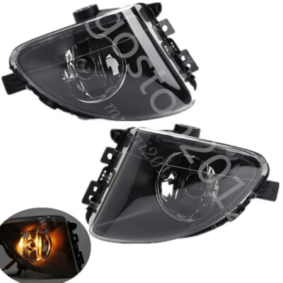 Pair Front LED Fog Lights Lamps For BMW F10 F11 520i 523i 528i 535i 550i 2009-15 - Image 1 of 4