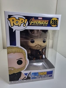 Funko Pop! Marvel Avengers Infinity War #286 Thor Bobble-Head Vinyl Figure Boxed - Picture 1 of 7