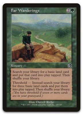 Far Wanderings #125 (NM) Torment TOR Magic MTG - Image 1 of 2