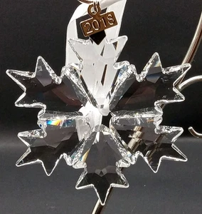 Große jährliche Swarovski Schneeflocke Weihnachtsschmuck 2018 - Bild 1 von 5