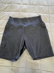 Pantalones Cortos Prana Bike Azul Marino Bolsillos XL - Imagen 1 de 5